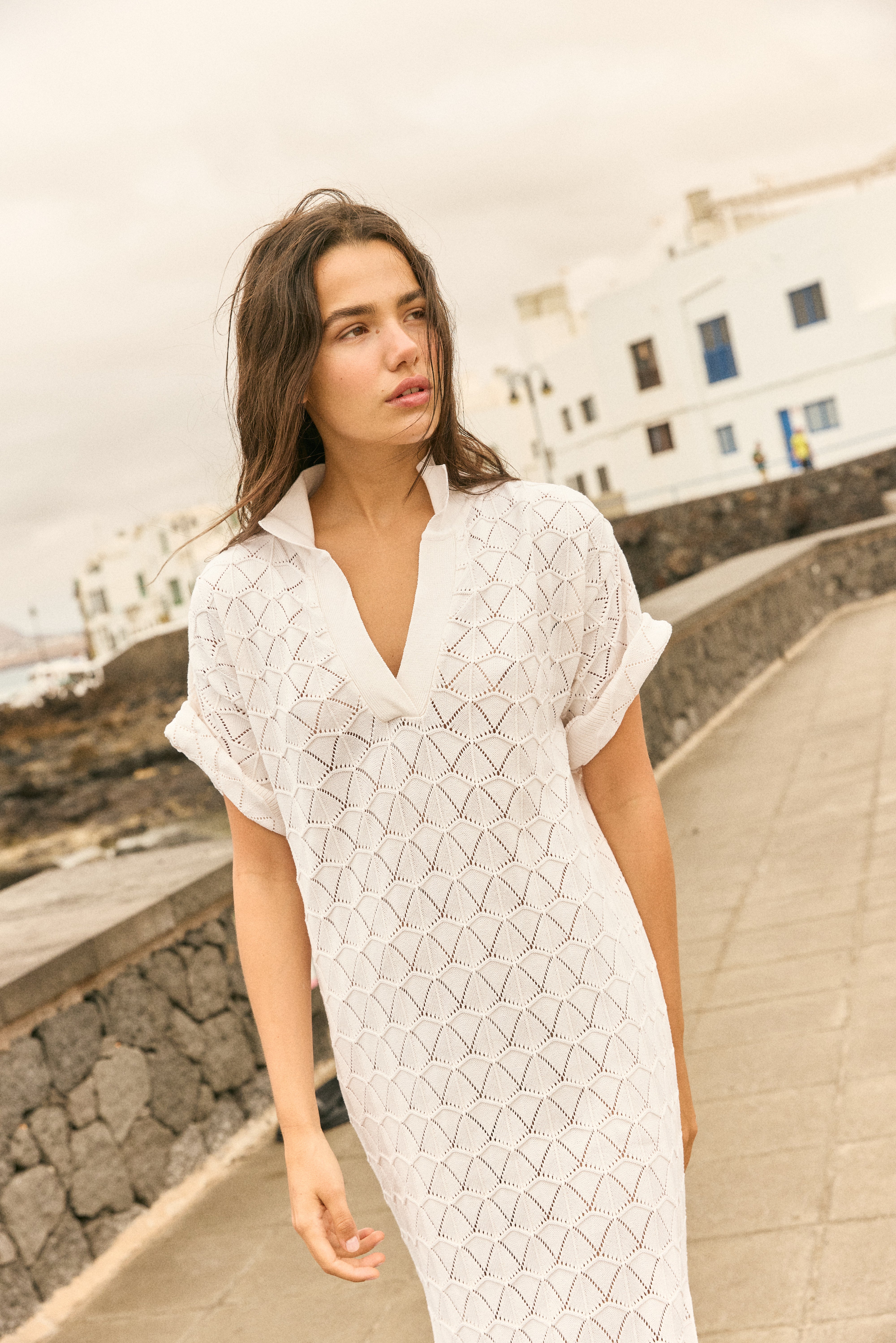 VALLARTA IVORY DRESS