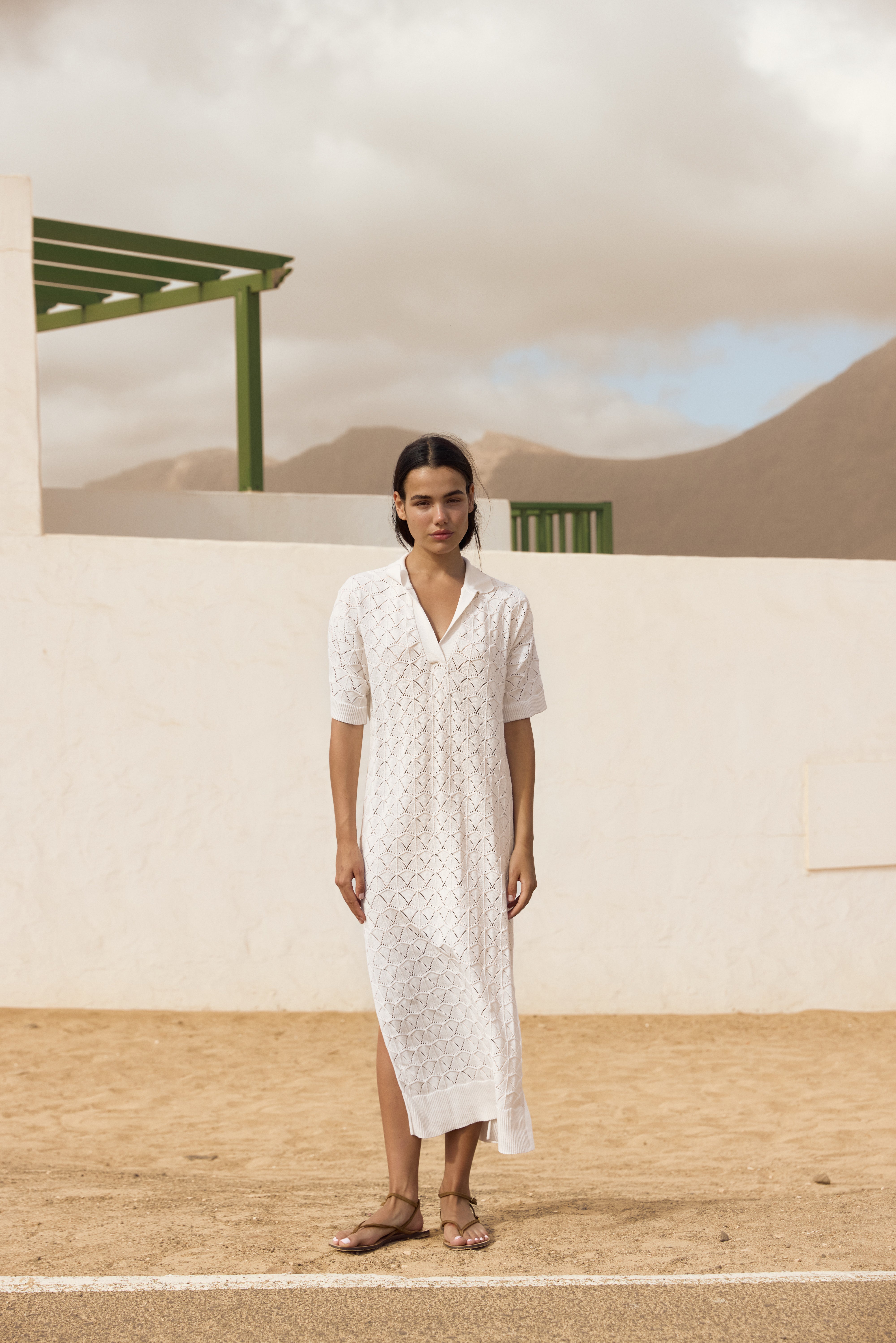VALLARTA IVORY DRESS