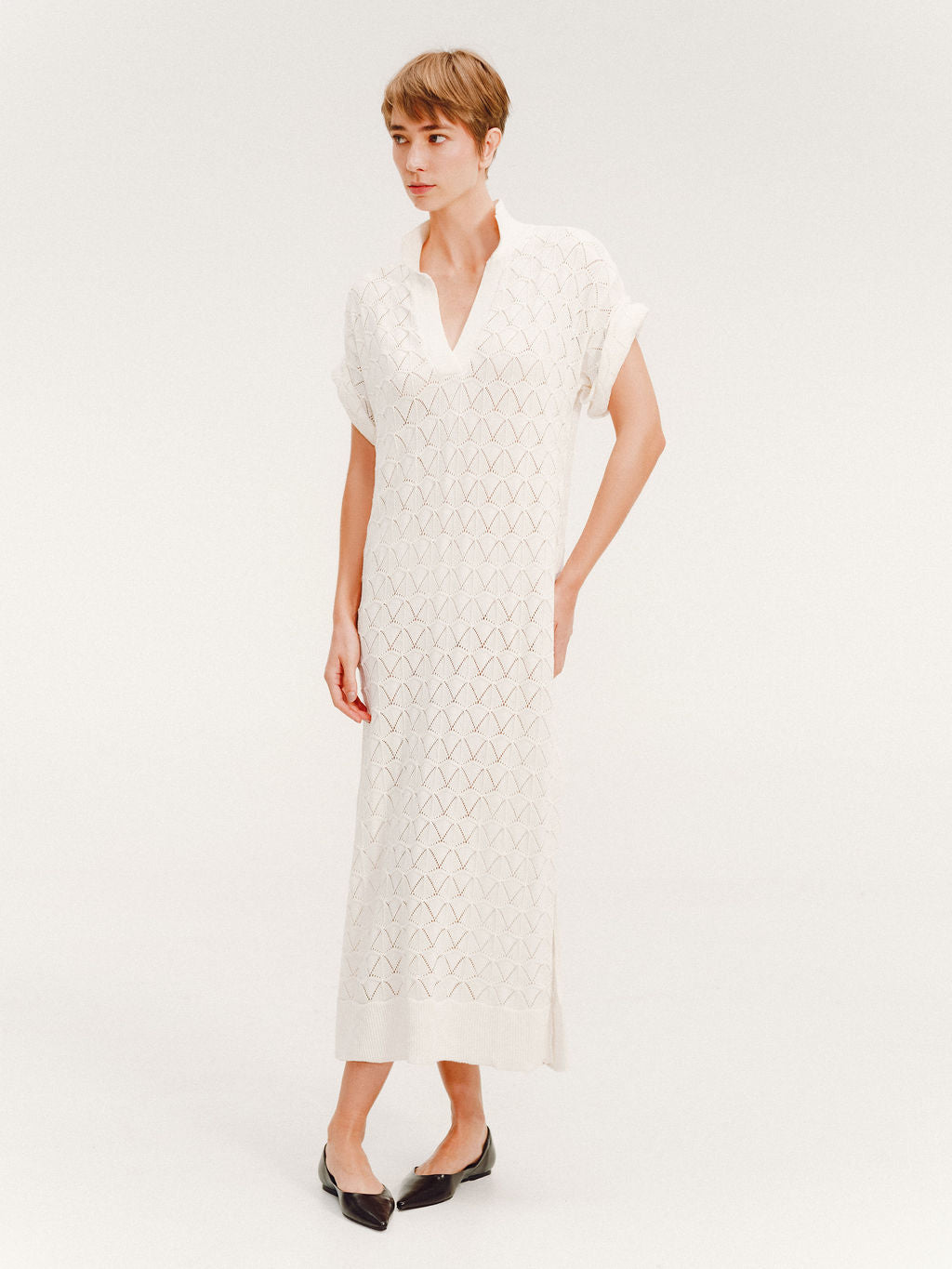 VALLARTA IVORY DRESS